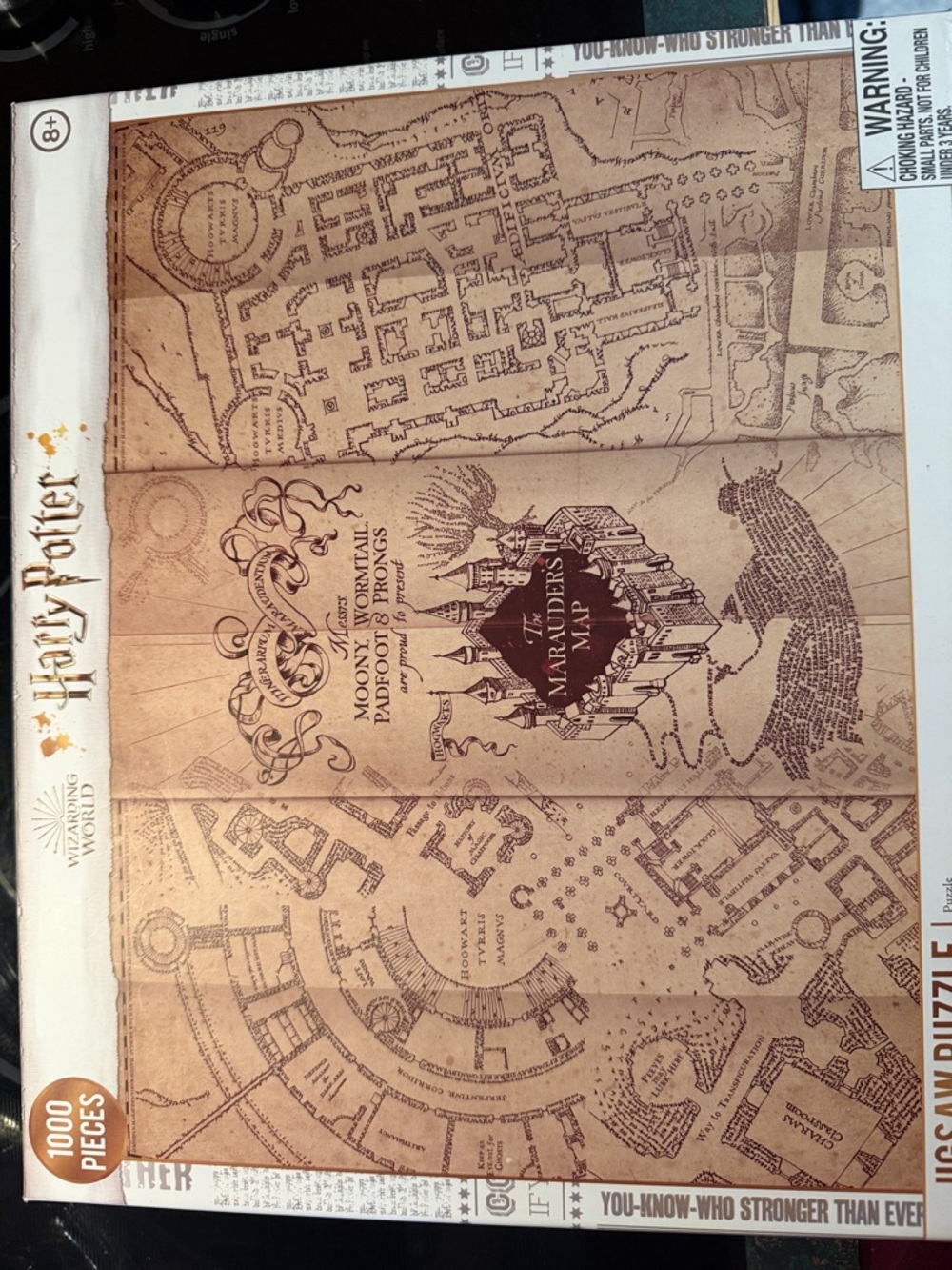 Harry Potter marauder’s Map puzzle